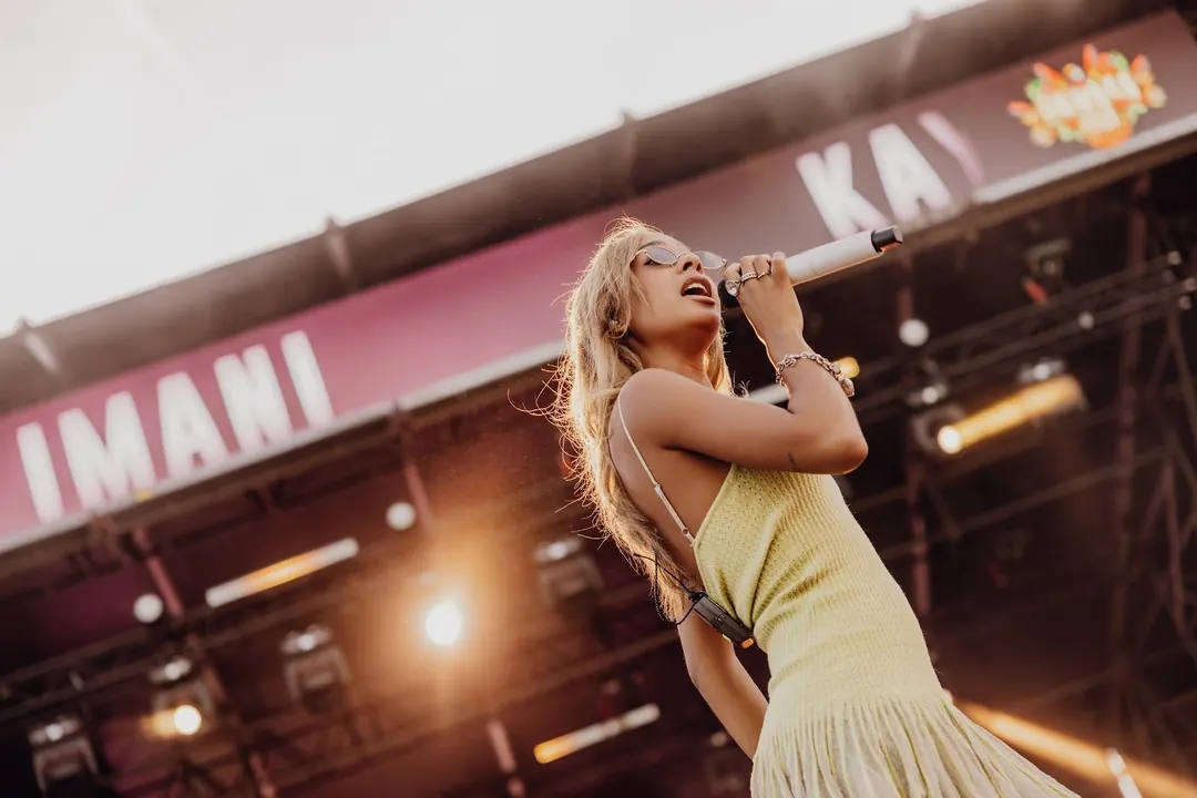 Kaya Imani op de mainstage
