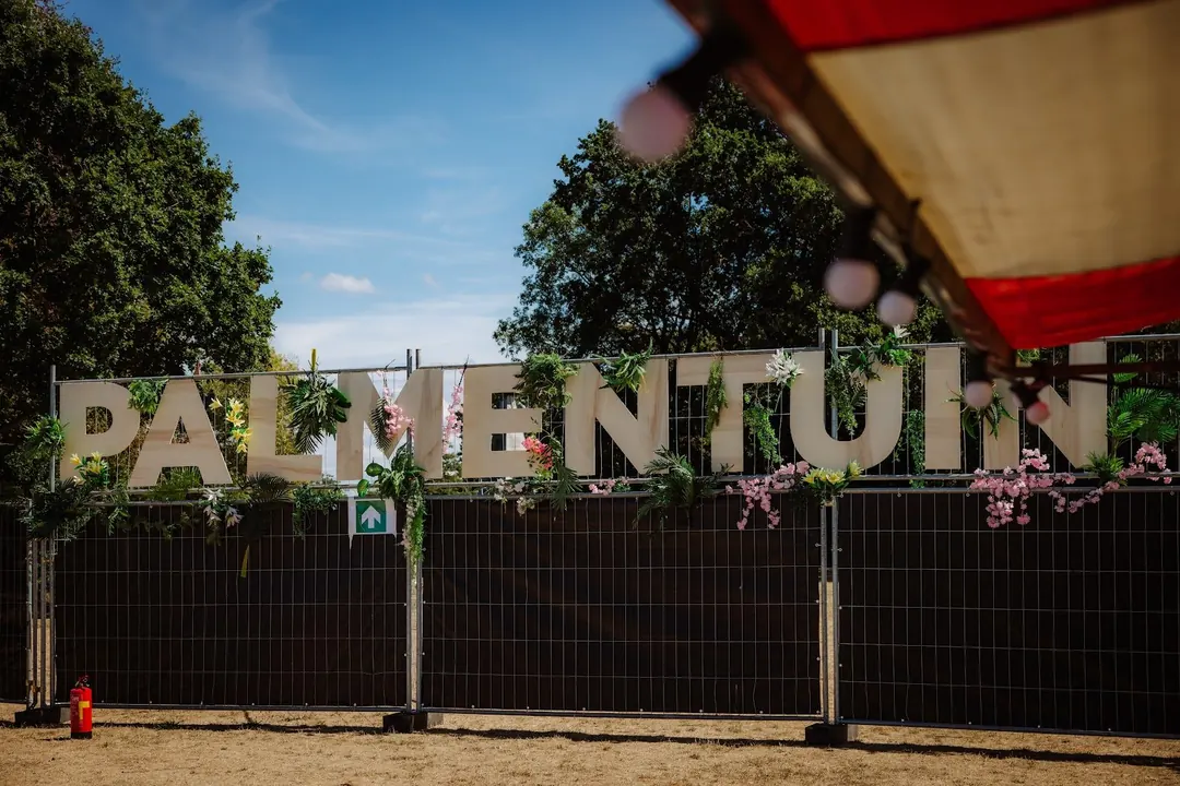 De Palmentuin-zone, vernoemd naar het park in Paramaribo
